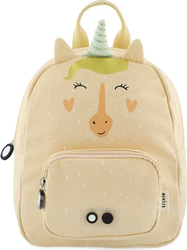 Trixie Baby Kinderrucksack - Kleiner Rucksack für Kindergarten - Schulranzen für Kinder ab 2 Jahren, mit lustigen Motiven, gepolsterten, verstellbaren Schulterriemen und praktischem Namensschild im Inneren.