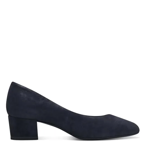 Tamaris Damen Klassische Pumps, Frauen Absatzschuhe,hochhackige Schuhe,stoeckelschuhe,Ausgehschuhe,Abendschuhe,Court Shoes,Navy Pearl,38 EU