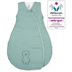 Sterntaler Funktionsschlafsack Bär Ben 90 cm - Ganzjähriger Babyschlafsack mit Wärmeregulierung, ideal für alle Jahreszeiten. Praktischer Reißverschluss und niedliches Bär-Motiv sorgen für Komfort und Sicherheit beim Wickeln.