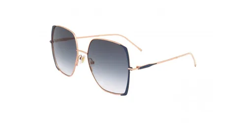 HUGO BOSS BLACK Sonnenbrille BOSS 1707 LKS 1V - Elegante Unisex Sonnenbrille mit 100% UV-Schutz. Das stilvolle rechteckige Design und der goldene Rahmen machen sie zum perfekten Accessoire für jeden Anlass.