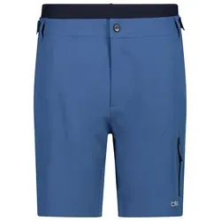 CMP 3in1-Fahrradshorts Herren in Blau/Schwarz, Größe 54