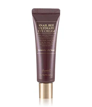 Benton Snail Bee Ultimate Eye Cream 30 g - Hautverjüngung mit revitalisierender Formel, angereichert mit Schneckenextrakt und Bienenpollen für strahlende, jugendlich aussehende Augen.