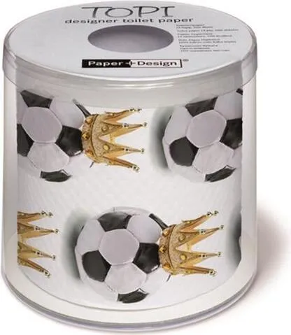bedrucktes Toilettenpapier - Topi Soccer King