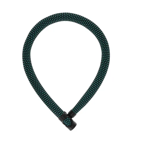 Abus Ivera Chain 7210 - 85 mm in Diving Blue - Fahrradschlösser, robustes Kettenschloss mit flexibler Handhabung und hohem Sicherheitslevel für sorgloses Parken.
