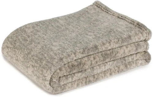 Gözze Wohn- und Kuscheldecke Marmoriert 150 x 200 cm - Elfenbein - Kuschelweiche Wohn- und Kuscheldecke in Elfenbein (150 x 200 cm) für entspannte Stunden. Ideal als Sofaüberwurf, bietet erstklassige Wärmespeicherung und ist pflegeleicht.