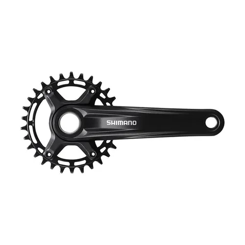 Shimano FC-MT510 (170 mm) - Robuste Velokurbel für Mountainbikes - Veloantrieb, Velokurbel mit hoher Steifigkeit und optimierter Kraftübertragung für ein besseres Fahrgefühl im Gelände.