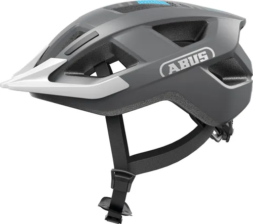 ABUS Fahrradhelm Aduro 3.0 LED – Sportlicher City-Helm mit Rücklicht für Damen und Herren - Fahrradhelme – Sicher und stilvoll durch Stadt und Land mit dem Aduro 3.0, der dank In-Mold-Verfahren robust ist und über ein integriertes LED-Hecklicht für optimale Sichtbarkeit verfügt.
