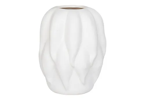 tinkaro Dekovase Keramik Vase Beige - Elegante Keramikvase in Beige für stilvolle Akzente. Ihre organische Form und matte Oberfläche machen sie zum idealen Deko-Element für jeden Raum. Perfekt für frische oder Trockenblumen und vielseitig einsetzbar.