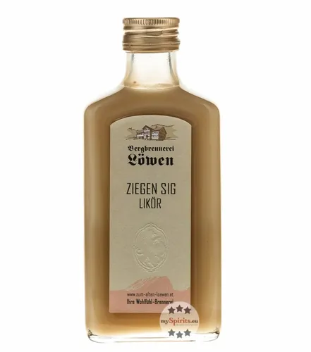 Löwen Ziegen Sig Likör