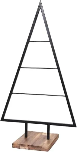 Dekoweihnachtsbaum Weihnachtsbaum Tanne Tannenbaum NOEL, 78 cm hoch, Schwarz