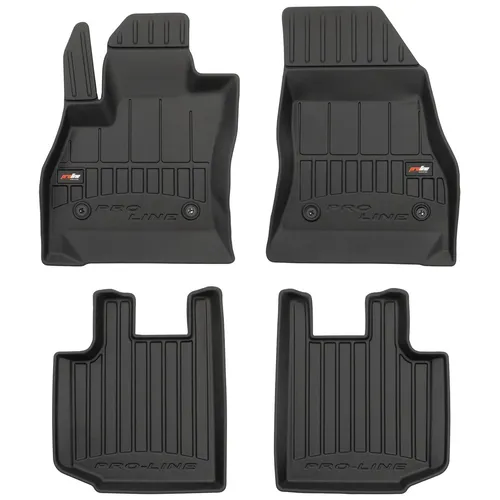 MOTOS Pro-Line Gummimatten für Fiat 500L 2012-2022 Allwetter fußmatten Auto