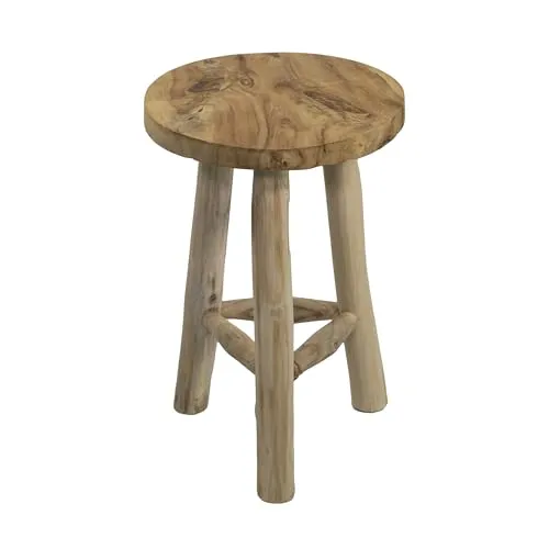 mgc24 Teakholz-Hocker von mgc24