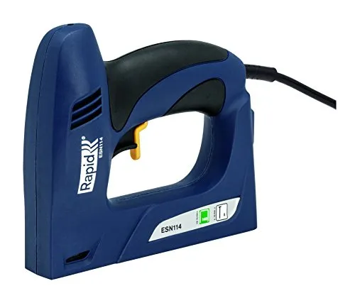 Rapid Elektro-Tacker ESN114 im Koffer - Tacker für präzises Arbeiten, leicht und tragbar mit nur 1,93 kg, ideal für Heimwerker und Profis.