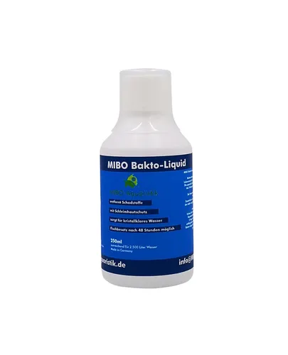 MIBO Bakto Liquid 250ml Aquarium Wasseraufbereiter Schadstoffabbau 25,96€/L
