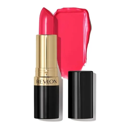 Revlon Super Lustrous Lippenstift, Cremige Formel für weiche, volle und gepflegte Lippen, 806 Electric Melon, 4.2g