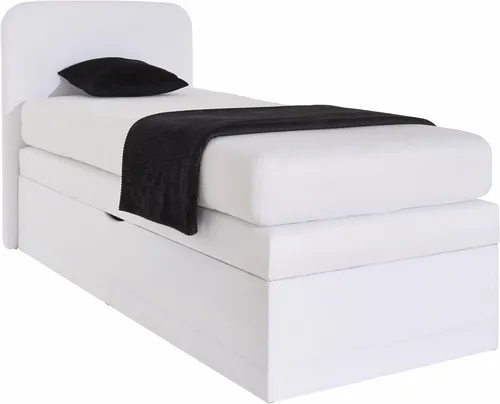 WESTFALIA SCHLAFKOMFORT Boxspringbett, weiß, 105cm von Westfalia
