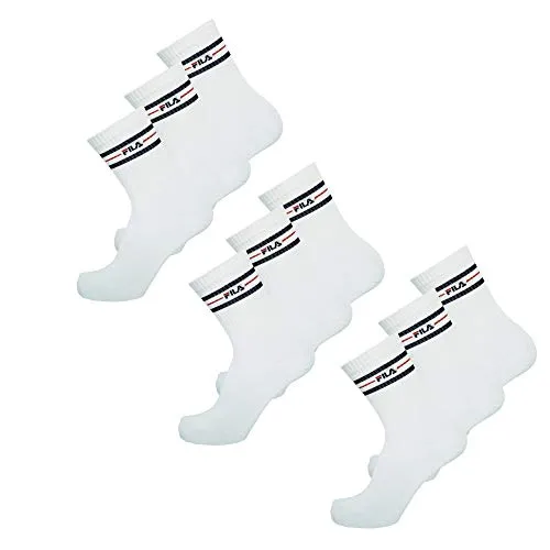Fila F9092, Socken Uni, weiß, 39/42