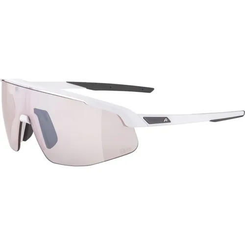Alpina Turbo Pro Q-lite Sportbrille - Sportbrille für Laufen, Mountainbiken und Wassersport mit optimalem Luftaustausch, gummierten Bügelenden und verbesserter Sichtbarkeit von Kontrasten.