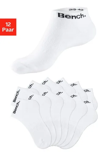 Bench. Sportsocken (Packung, 12-Paar) Tennis Kurzsocken mit Halbfußfrottee