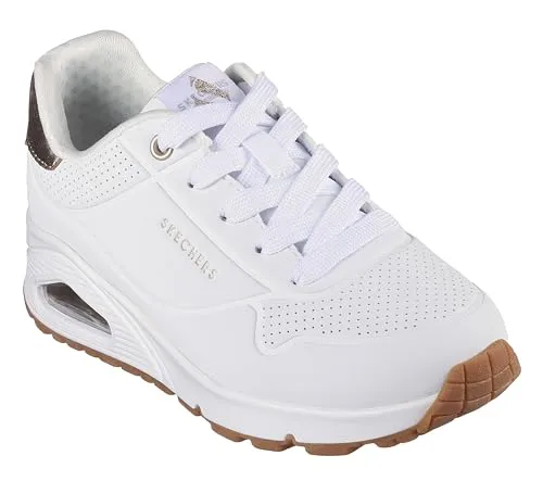 Skechers UNO GEN1 Shimmer Away Sneakers in weiß von Skechers