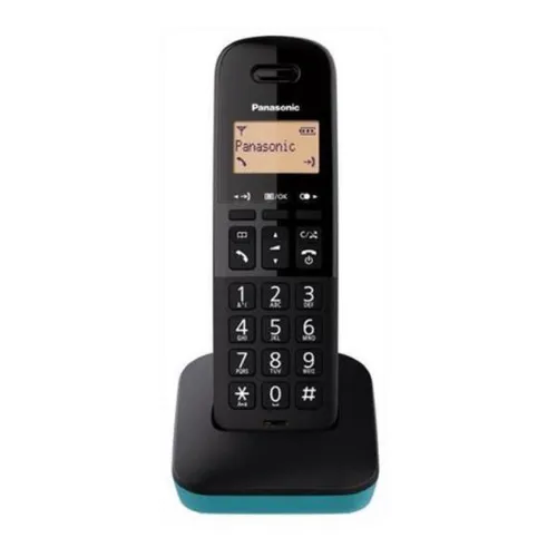 Panasonic KX-TGB610JT Analog/Dect-Telefon - Festnetztelefon mit Anrufblocker und intuitivem Design. Blockieren Sie unerwünschte Anrufe einfach mit einer Taste und genießen Sie klaren Klang mit hoher Lautstärke.