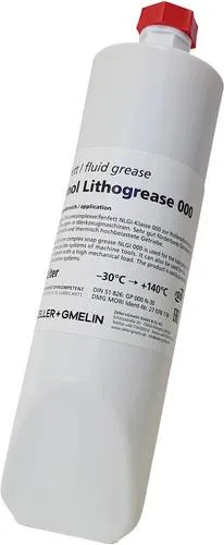 Divinol Lithogrease 000 - teilsynthetisches Getriebefließfett 1l - Schmierfette für Rollenschmierung an Werkzeugmaschinen, bietet exzellentes Nachfließverhalten und ist ideal für hochbelastete Getriebe.