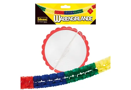 Idena Girlande Idena Wabengirlande 4m D17cm FSC-Mix