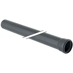 Geberit Silent-Pro Rohr mit Muffe, 160mm, 200cm