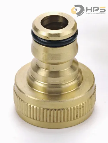 REHAU Hahnanschluss Messing 3/4 Zoll Wasserhahn