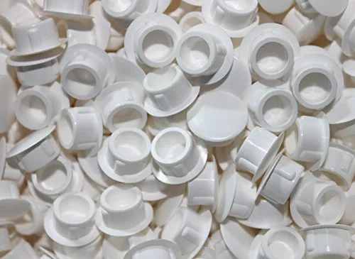 Stück Stopfen 10mm(Loch) x 13mm (Abdeckung), weiß 10