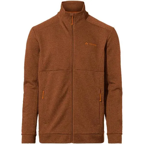 Vaude Herren Neyland Hiking Sc Jacke XL, rot - Funktionsjacke aus recyceltem Material, warm und ideal für kühle Tage bei sportlichen Wanderungen.