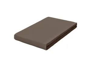 Schlafgut Spannbetttuch Pure, Sand, 90-100x190-220 cm - Bettlaken aus hautfreundlichem Jersey-Textil, temperaturregulierend und bügelfrei – ideal für ganzjährigen Komfort und allergikerfreundlich!