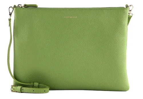 COCCINELLE Umhängetasche Crossbody Bag aus echtem Rindsleder - Elegante COCCINELLE Umhängetasche, ideal für den Alltag. Aus hochwertigem Rindsleder, abnehmbarer und verstellbarer Schulterriemen für individuellen Tragekomfort. Stilvolles Design mit goldfarbenen Akzenten.
