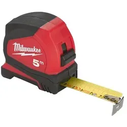 Milwaukee nicht-magnetisch, 25 mm breites Band Pro-Compact Bandmaß 5 m