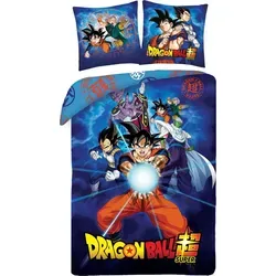Dragon Ball Bettwäsche Ver. 2 140 x 200 cm / 70 x 90 cm - Bettwäsche für Dragon Ball Fans, mit lebendigem Design und hoher Qualität für einen erholsamen Schlaf.