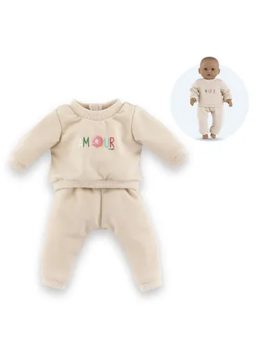 Corolle Beige Tracksuit for Baby Doll 30cm von Corolle