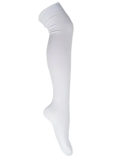 Goldschmidt Kostüme Kniestrümpfe Overknees weiß OneSize
