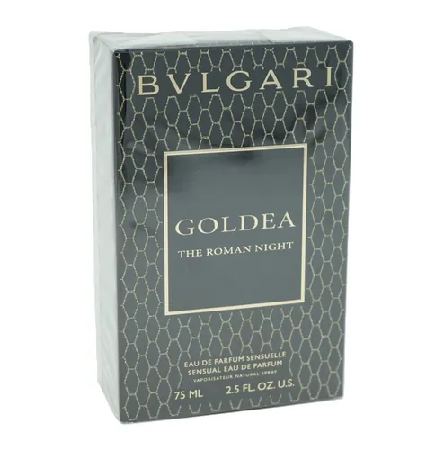 Bvlgari Goldea The Roman Night Sensuelle Eau de Parfum für Damen 75 ml - Eau de Parfum für Damen mit floralen und orientalischen Noten, die die Eleganz römischer Nächte verkörpern. Ideal für Frauen, die Sinnlichkeit und Raffinesse ausstrahlen möchten.