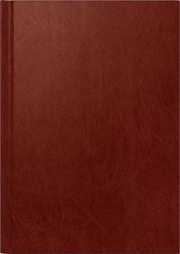 Brunnen Buchkalender 795 A5 weinrot 2026 von BRUNNEN