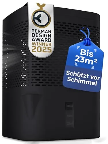 BonAura® AirOne Luftentfeuchter in schwarz von BonAura