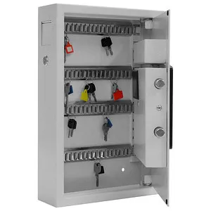 Rottner Schlüsselkasten KeyTronic 48 - Elektronisches Zahlenschloss - Safes mit 48 Haken, 8-stelligem elektronischem Schloss und Notbestromung für höchste Sicherheit und einfache Handhabung.