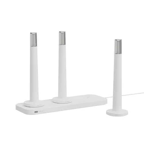 kalb LED Akku Tischleuchte Palma Dimmbar - Moderne Lampe mit dimmbarem warmweißem Licht (3000 K) und IP44 Schutz, ideal für verschiedene Räume. Energieeffizient und praktisch für den Innen- und Außenbereich.