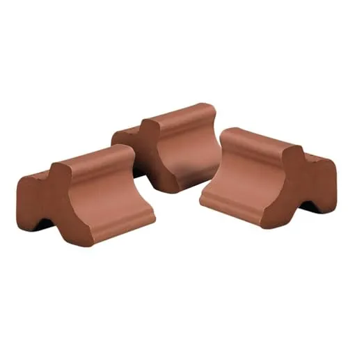 colourliving Füßchen für Blumenkübel 3er Set aus Ton | Blumentopf Füßchen Terracotta | Kübelfüße - Untersetzer Terracotta