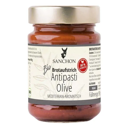 Brotaufstrich - Antipasti Olive 190g | SANCHON