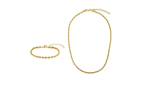 Heideman Collier Set Caius silberfarben (keine Angabe, inkl. Geschenkverpackung), Geschenkset für Damen mit Kette und Armband