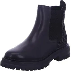 s.Oliver Damen Chelsea flach, schwarz (BLACK GLITTER), 40 von s.Oliver