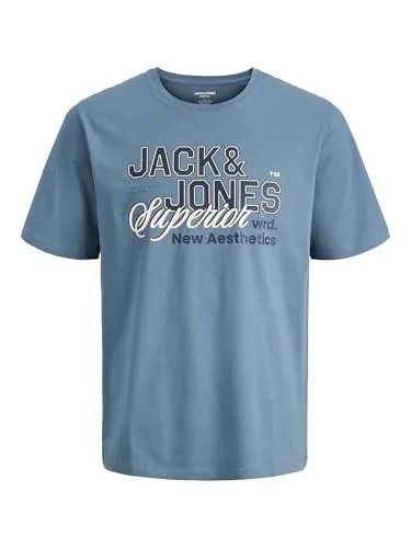 JACK & JONES Jjelogo Tee Ss O-Neck 2 Col Ss26 Sn Pls - Plus Size