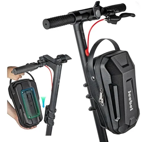 Jeebel 3/4/5L E Scooter Tasche, Große Kapazität wasserdichte Lenkertasche mit Schnellverschluss-Montage, Universal Eva Vorderasche Für Elektroroller Xiaomi, Mijia, Sedway, Ninebot (4,5 L)