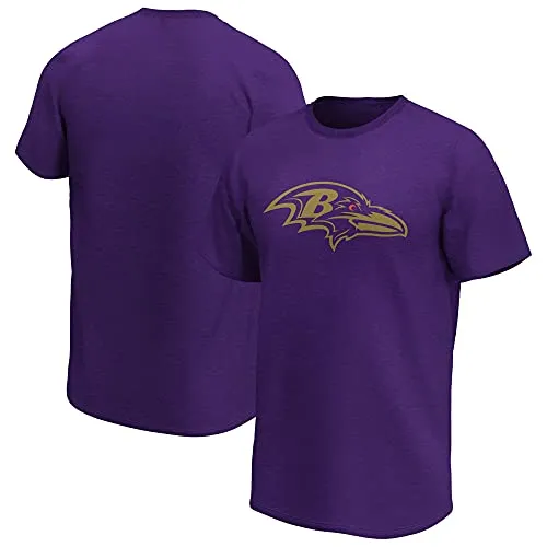 Fanatics Baltimore Ravens NFL Mono Premium Marl Graphic T-Shirt - XL