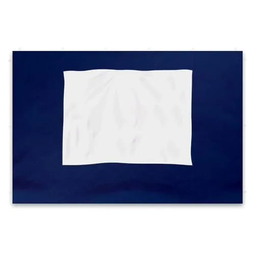 Seitenteile - 2 Seitenteile mit Fenster für Falt-Pavillon - Material: Polyester - Seitenwände Ersatzteile (Blau)